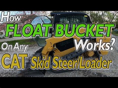 how does the float feature work on a skid steer|how to use float manually.